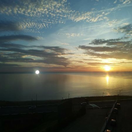 Appartf3 Vue Panoramique Sur Mer Residence Vista Del Mar Fnideq Kültér fotó
