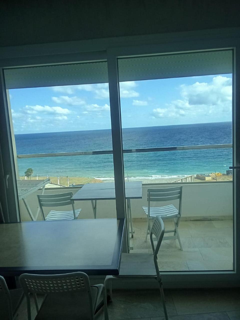 Appartf3 Vue Panoramique Sur Mer Residence Vista Del Mar Fnideq Kültér fotó