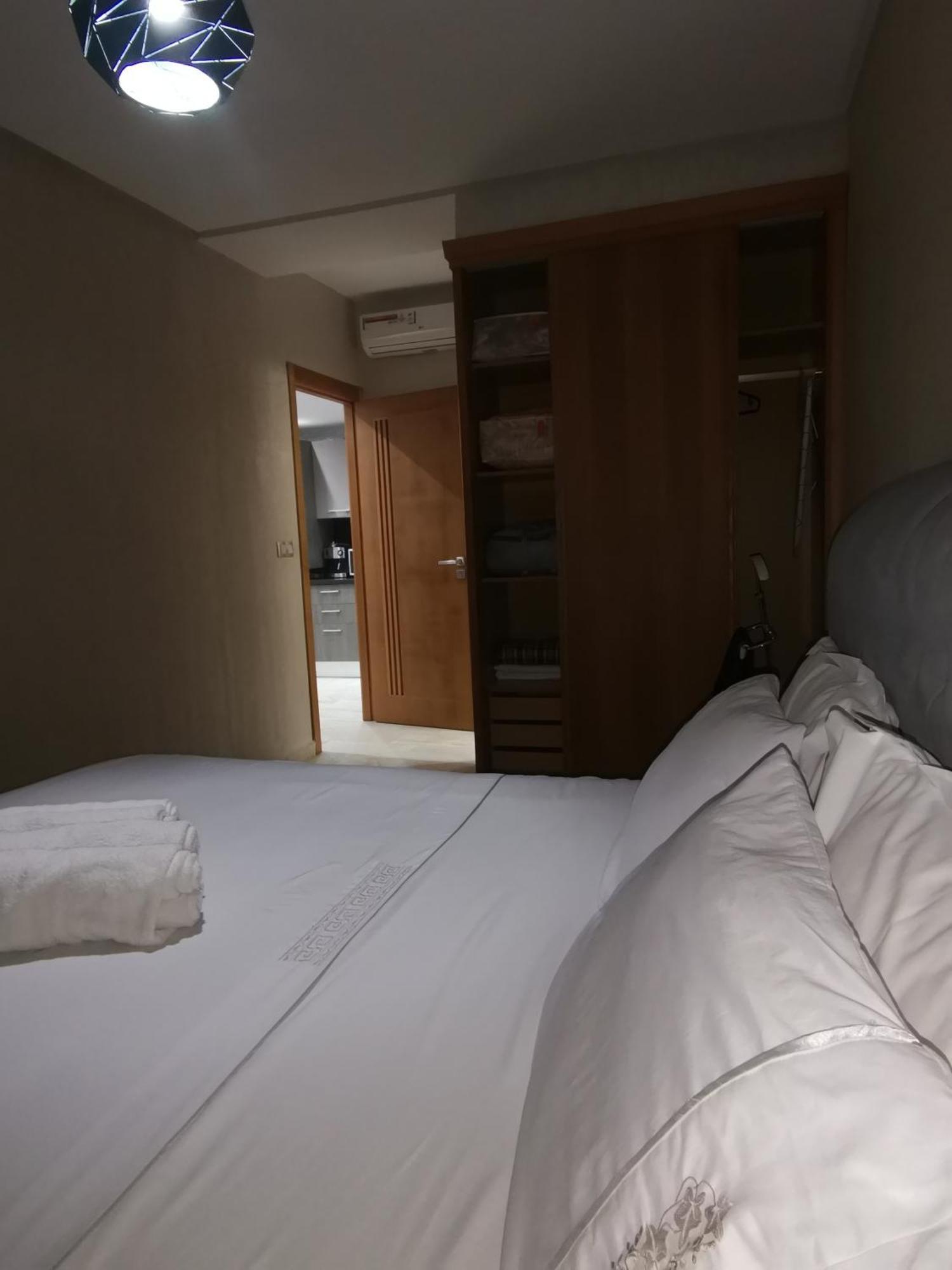 Appartf3 Vue Panoramique Sur Mer Residence Vista Del Mar Fnideq Kültér fotó